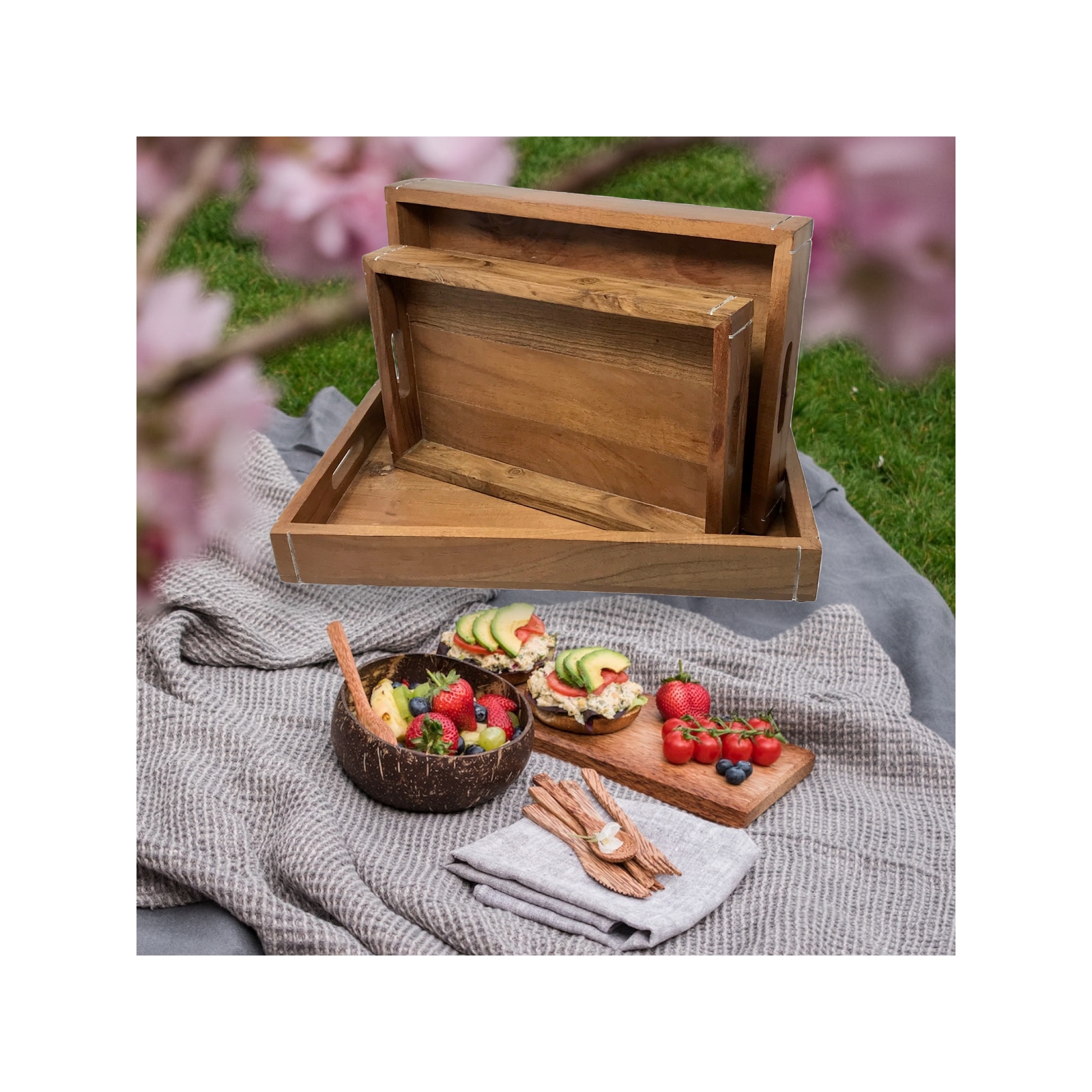 Set of 3 Element Trays 
